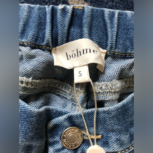 Bohme NWT Women’s Cargo Jeans, Size Small - Picture 9 of 13